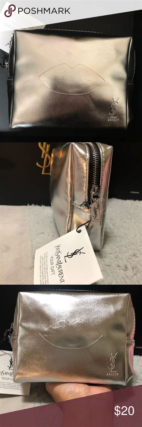 ysl beauty paper bag|ysl make up bag.